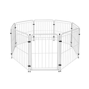 Cercado Pet 7 Módulos + Portão 83cm Utilyse Branco Chiqueirinho Coelhos Gatos Cachorros