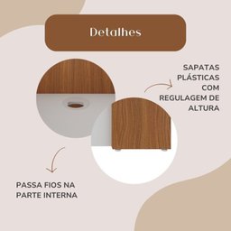 Kit 2 Peças com Balcão de Atendimento em L e Arquivo com 4 Gavetas e Chave - 10