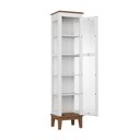 Ver imagem 3 de Cristaleira 1 Porta - Cor: Branco