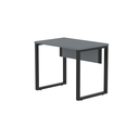 Ver imagem 6 de Escrivaninha M90/60P25TUB 90cm Industrial Grafito e Preto Cinza
