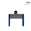 Ver mais imagens de Escrivaninha M90/60P25TUB 90cm Industrial Grafito e Azul Delrei Cinza