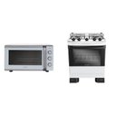 Ver imagem 1 de Conjunto Mueller com Fogão de Piso 4 Bocas c/ Acendimento Automático Mfi4bf  + Forno Elétrico 44l Sapore 127v