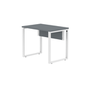 Ver imagem 6 de Escrivaninha M90/60P25TUB 90cm Industrial Grafito e Branco Cinza