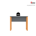 Ver mais imagens de Escrivaninha M90/60P25TUB 90cm Industrial Grafito e Laranja Picasso Cinza