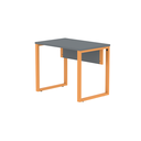 Ver imagem 6 de Escrivaninha M90/60P25TUB 90cm Industrial Grafito e Laranja Picasso Cinza