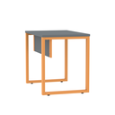 Ver imagem 7 de Escrivaninha M90/60P25TUB 90cm Industrial Grafito e Laranja Picasso Cinza