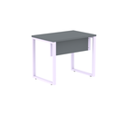 Ver imagem 3 de Escrivaninha M90/60P25TUB 90cm Industrial Grafito e Lilas Cinza