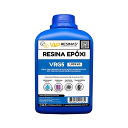 Resina Epóxi Rígida + Endurecedor Vrg5 1,5kg Baixa Espessura - 2