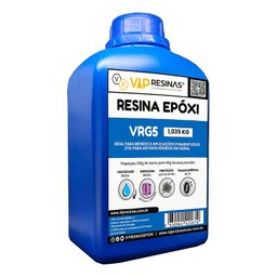 Resina Epóxi Rígida + Endurecedor Vrg5 1,5kg Baixa Espessura - 3