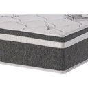 Ver imagem 4 de Cama Box Queen: Colchão Espuma D33 Polar Pérola Premium + Base CRC Fantasy Black(158x198)