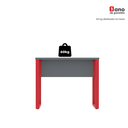 Ver mais imagens de Escrivaninha M90/60P25TUB 90cm Industrial Grafito e Vermelho Cinza