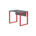 Ver imagem 6 de Escrivaninha M90/60P25TUB 90cm Industrial Grafito e Vermelho Cinza