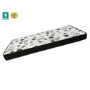 Ver imagem 3 de Cama Box Baú Green Solteiro Cinza Suede + Colchão Espuma D33 88x188x8