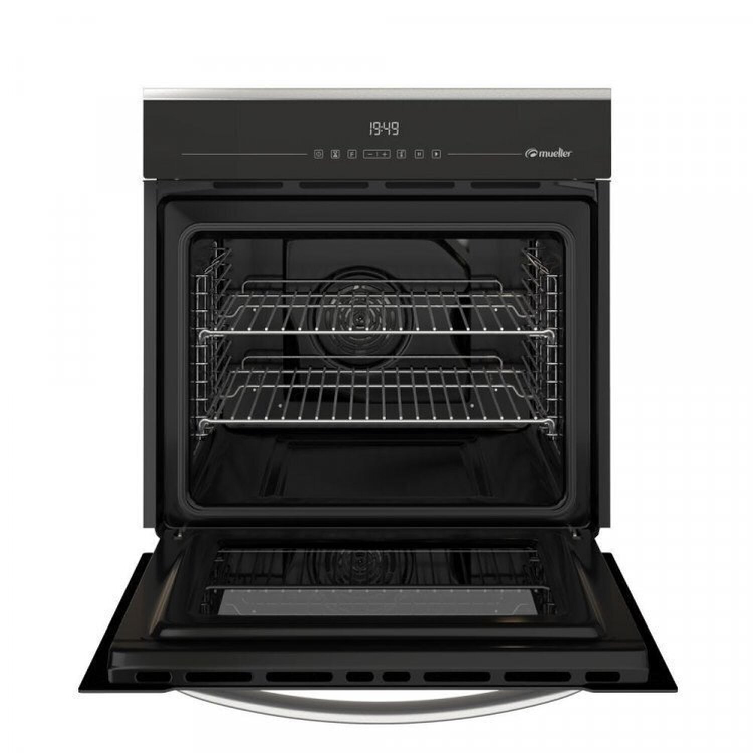 Forno Elétrico Digital de Embutir 220v 68 Litros Mfe0268g1 e Micro-ondas de Embutir 25l 220v - 6