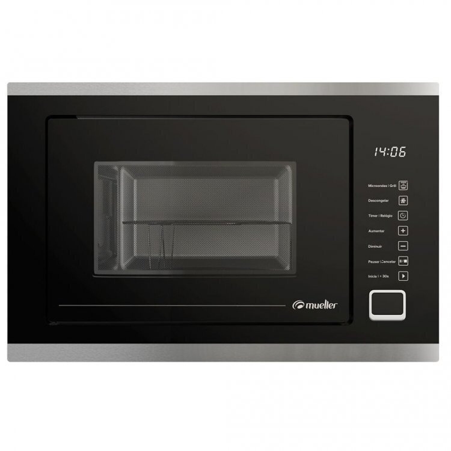 Forno Elétrico Digital de Embutir 220v 68 Litros Mfe0268g1 e Micro-ondas de Embutir 25l 220v - 11