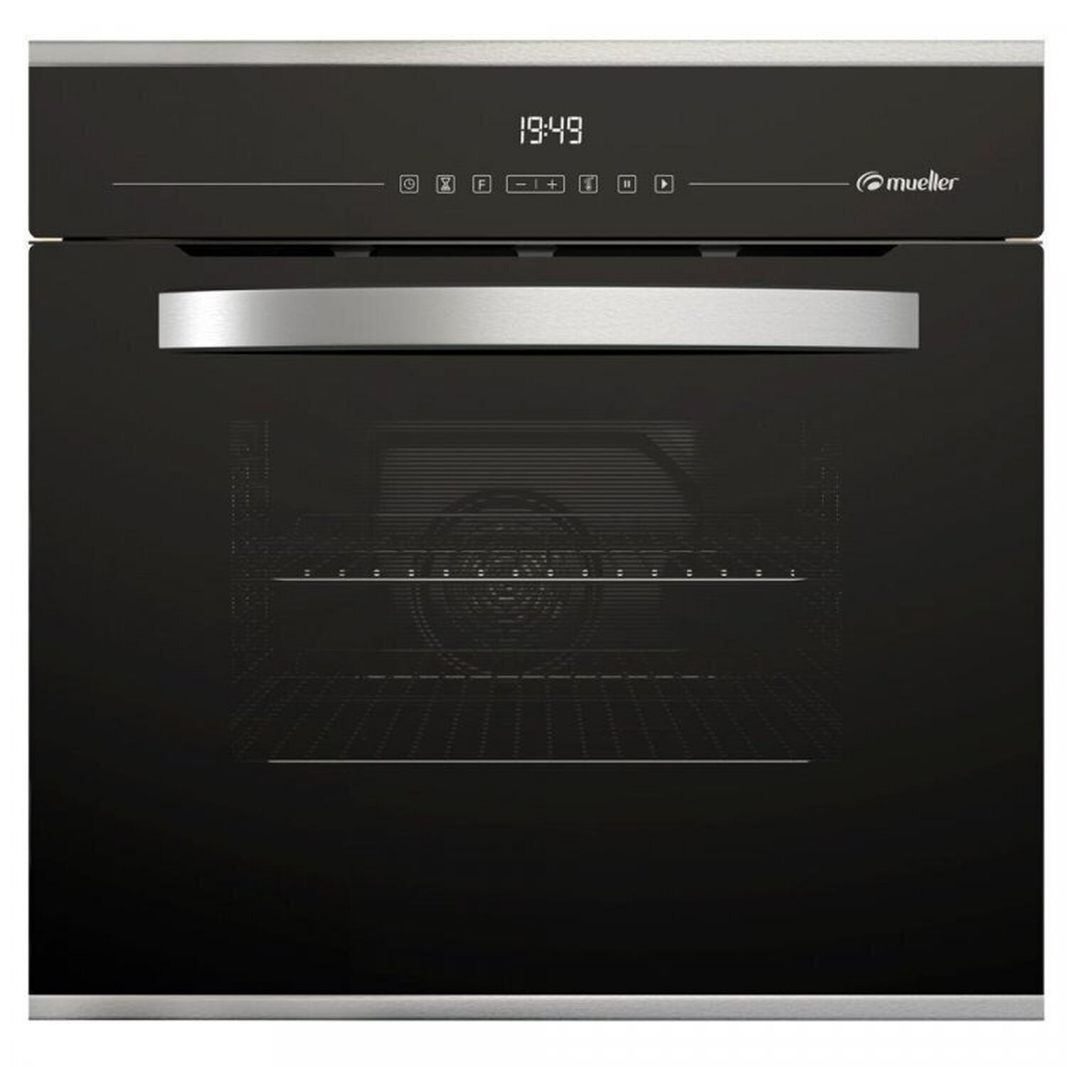 Forno Elétrico Digital de Embutir 220v 68 Litros Mfe0268g1 e Micro-ondas de Embutir 25l 220v - 2