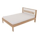 Ver imagem 1 de Cama De Casal Para Colchão 138 X 188 Cm Multimóveis Vcr35011 Amêndoa/Branco Amêndoa/Branco
