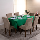 Ver imagem 1 de Toalha de Mesa Basic 2,50m 8 Lugares Oxford Natal Verde
