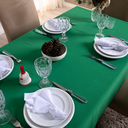 Ver imagem 2 de Toalha de Mesa Basic 2,50m 8 Lugares Oxford Natal Verde