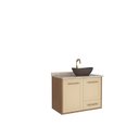 Ver imagem 3 de Gabinete para Banheiro com Tampo de Mármore Petúnia