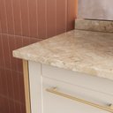 Ver mais imagens de Gabinete para Banheiro com Tampo de Mármore Petúnia