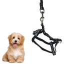 Ver imagem 4 de Coleira Peitoral Guia Ajustavel Cachorro Gato Pet Cao Passeio Viagem Antipuxao Treinamento Adestrame