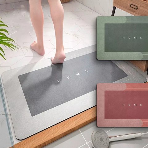 Tapete Mágico Banheiro Super Absorvente Secagem Ultra Rápida
