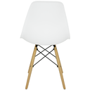 Ver imagem 5 de Conjunto 3 Cadeiras Charles Eames Eiffel Concha Fixa - Branca