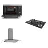 Kit Cozinha Forno/cooktop e Coifa Inox Fogatti - 1