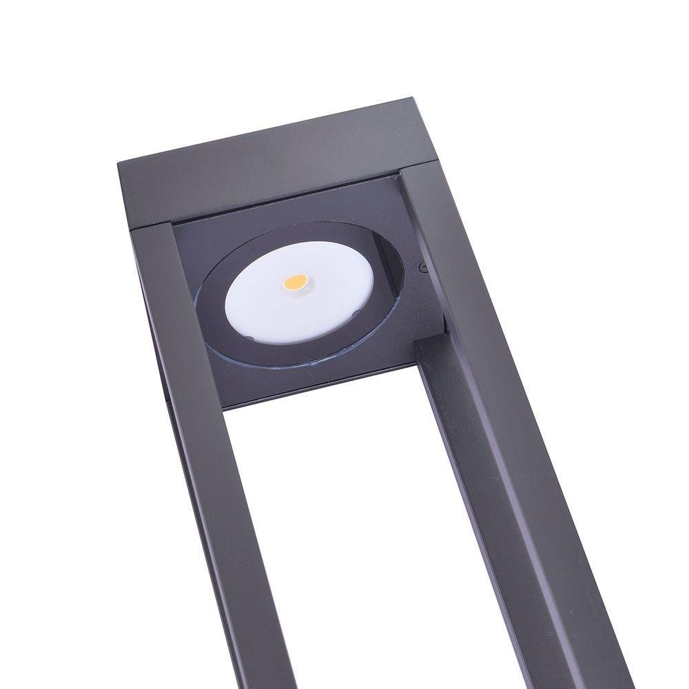 Luminária de Jardim Nordecor Zean 2684 60cm Led 10w Bivolt Preto 3000k Luz Amarela Preto 2684 - 3