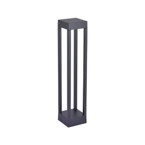Luminária de Jardim Nordecor Zean 2684 60cm Led 10w Bivolt Preto 3000k Luz Amarela Preto 2684