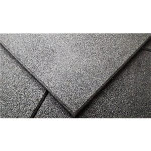 Piso Academia Emborrachado Preto Anti Impacto 50x50 Cm