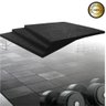 Piso Academia Emborrachado Preto Anti Impacto 50x50 Cm - 3