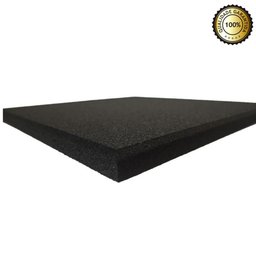 Piso Academia Emborrachado Preto Anti Impacto 50x50 Cm - 2