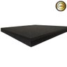 Piso Academia Emborrachado Preto Anti Impacto 50x50 Cm - 2