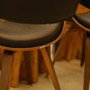 Ver mais imagens de Kit com 8 Cadeiras Nicole para Sala de Jantar Preto