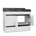 Ver imagem 2 de Gabinete/toucador para Banheiro Anna 80cm com Cuba Esculpida em Porcelanato