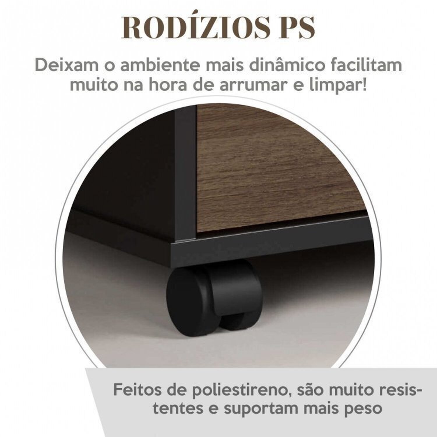 Kit 3 Peças com Mesa para Escritório Diretor em L Tamburato, Armário Baixo e Gaveteiro com Chave - 18