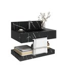 Ver imagem 5 de Bancada de Porcelanato para Banheiro com Toalheiro e Cuba Esculpida 70cm Ripy