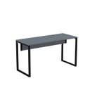 Ver imagem 3 de Mesa Madeira M134/60p25tub 134cm Industrial Grafito E Preto