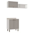 Ver imagem 2 de Kit Área de Serviço Acquaflex 100% Mdf com Armário, Balcão e Nicho com Metalon