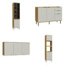 Ver imagem 2 de Cozinha Modulada Compacta 4 Peças Copenhague
