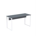 Ver imagem 3 de Mesa Madeira M134/60p25tub 134cm Industrial Grafito E Branco