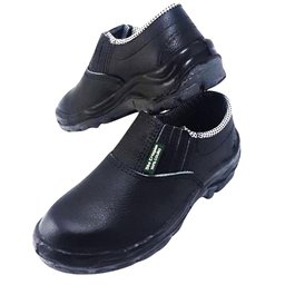 Sapato Elástico Lateral Vaqueta Preto N° 38 - São Crispim - 2