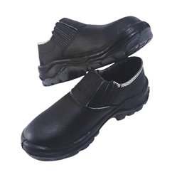 Sapato Elástico Lateral Vaqueta Preto N° 38 - São Crispim - 3