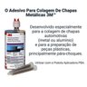 Cola Adesivo PARA-CHOQUE Chapas Metalicas 3M PN08115 200ML - 2