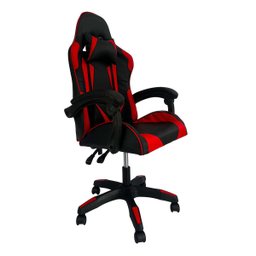 CADEIRA GAMER STI PRETO/VERMELHO - CH-7026 - 2