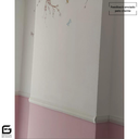 Ver imagem 5 de Boiserie Moldura Rodameio Eva Autocolante Flexível Halley 4cmx1,5cm 10 Metros - Branco