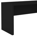 Ver imagem 2 de Mesa de escritório Job40 pé painel preto 150x70 tampo preto