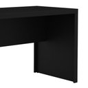 Ver imagem 3 de Mesa de escritório Job40 pé painel preto 150x70 tampo preto